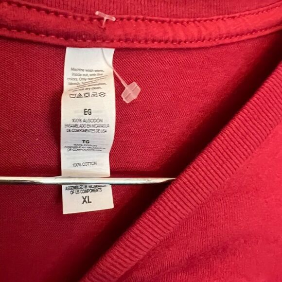 NWOT a Christmas Story Fragile “It Must Be Italian” unisex L/S. Size XL. - Picture 3 of 5